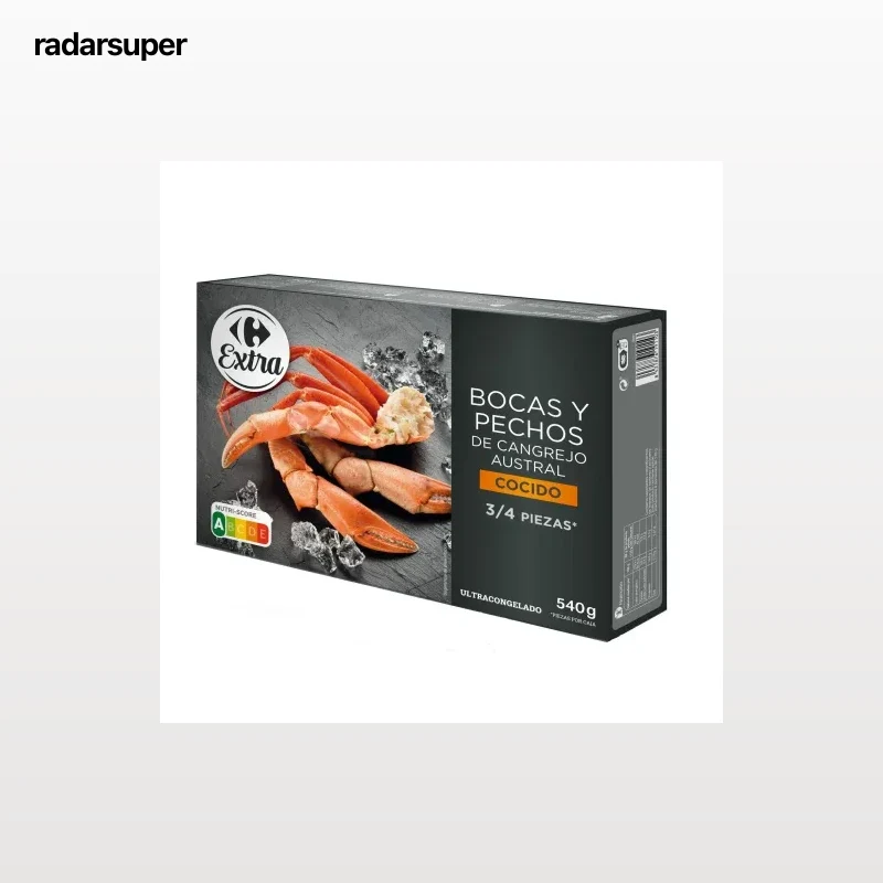 Bocas y pechos cocidos Carrefour 540 g.