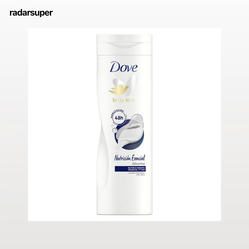 Body milk para piel seca con nutrición esencial Dove 400 ml