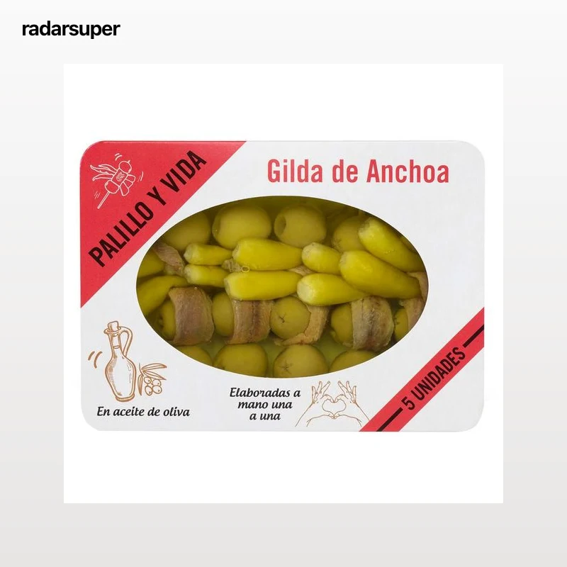 BOKEO Gilda de anchoa 5 unidades 120 gr.