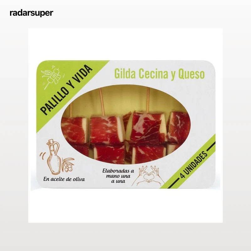 BOKEO Gilda cecina y queso 130 gr.
