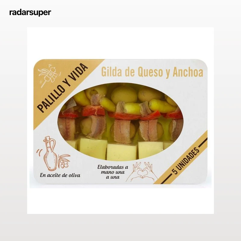 BOKEO Gilda de queso y anchoa 130 gr.