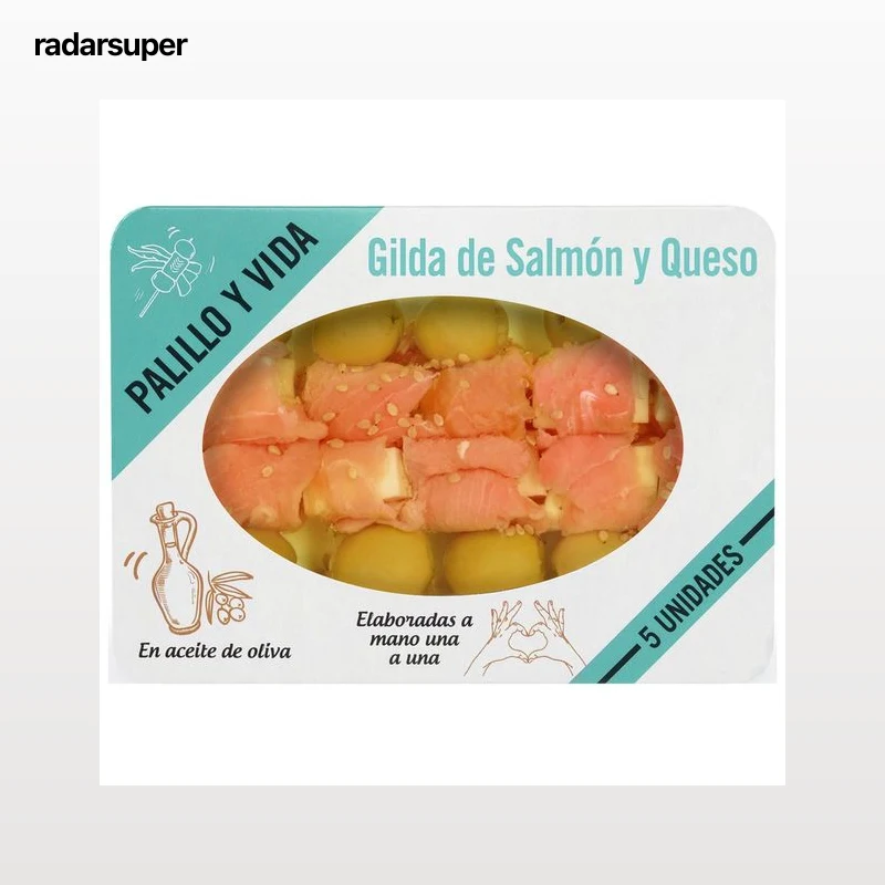 BOKEO Gilda de salmón y queso 130 gr.
