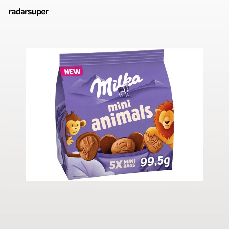 BOLACHA MILKA MINI ANIMALS 99.5G