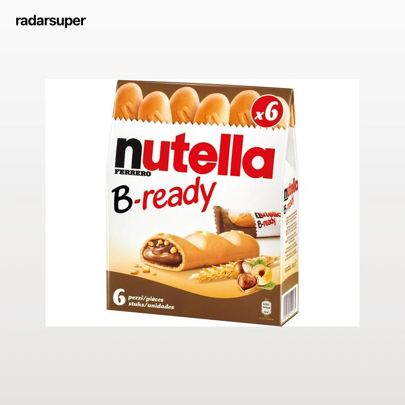 BOLACHA NUTELLA B-READY RECHEADAS 6 UN 132G