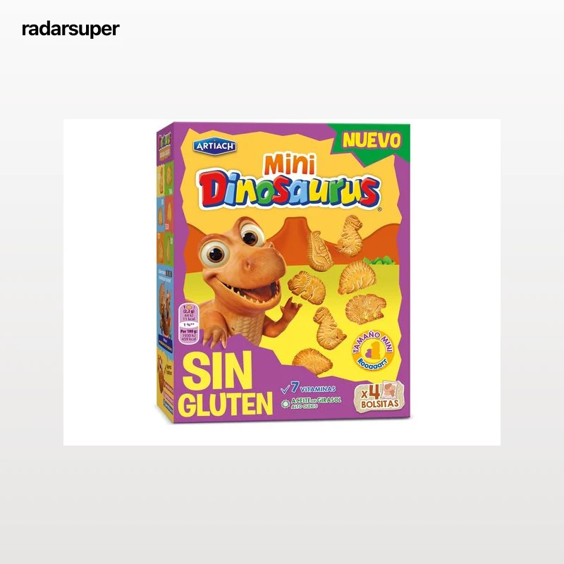 BOLACHAS ARTIACH MINI DINOS SEM GLÚTEN 160G