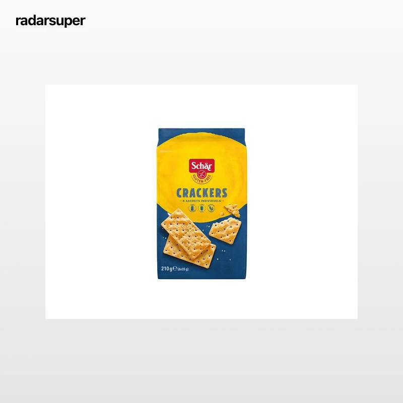 BOLACHAS CRACKERS SCHAR SEM GLUTEN 210G (6X35G)
