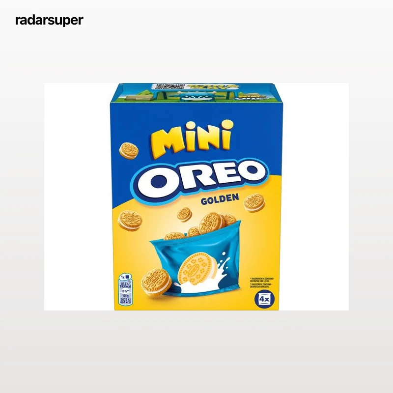 BOLACHAS OREO RECHEADAS MINI GOLDEN 160G
