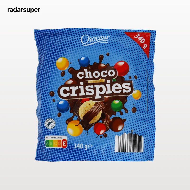 Bolas de cereal cubiertas de chocolate