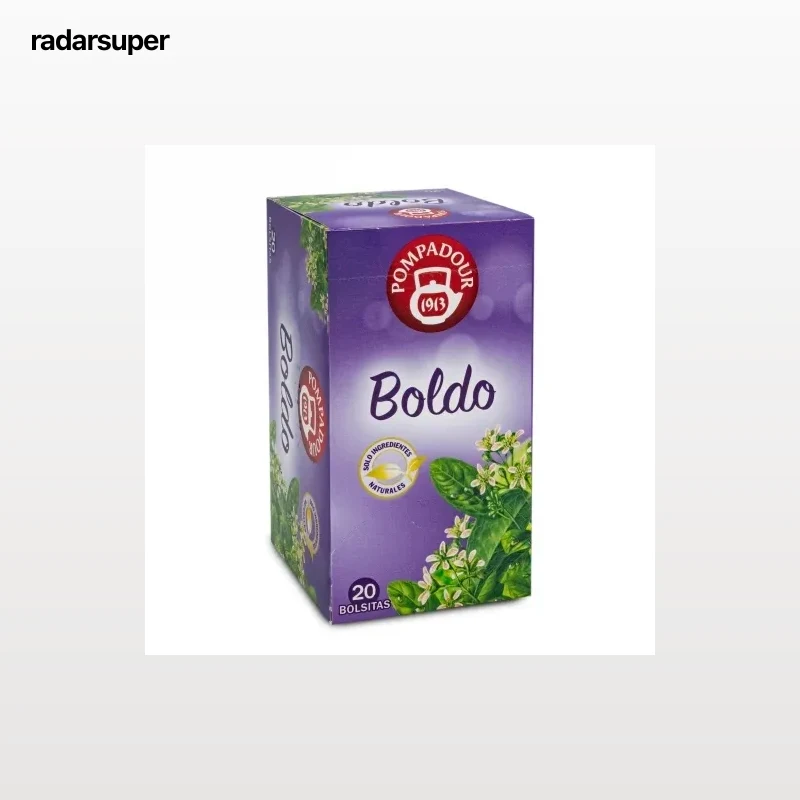 Boldo en bolsitas Pompadour 20 ud.