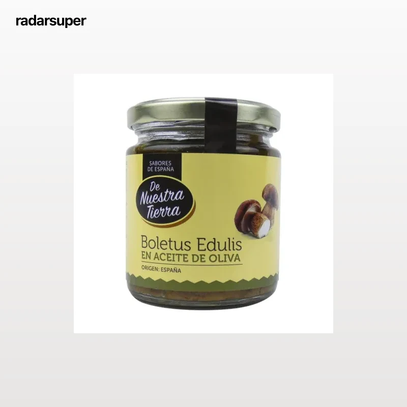 Boletus en aceite de oliva De Nuestra Tierra 230 g.