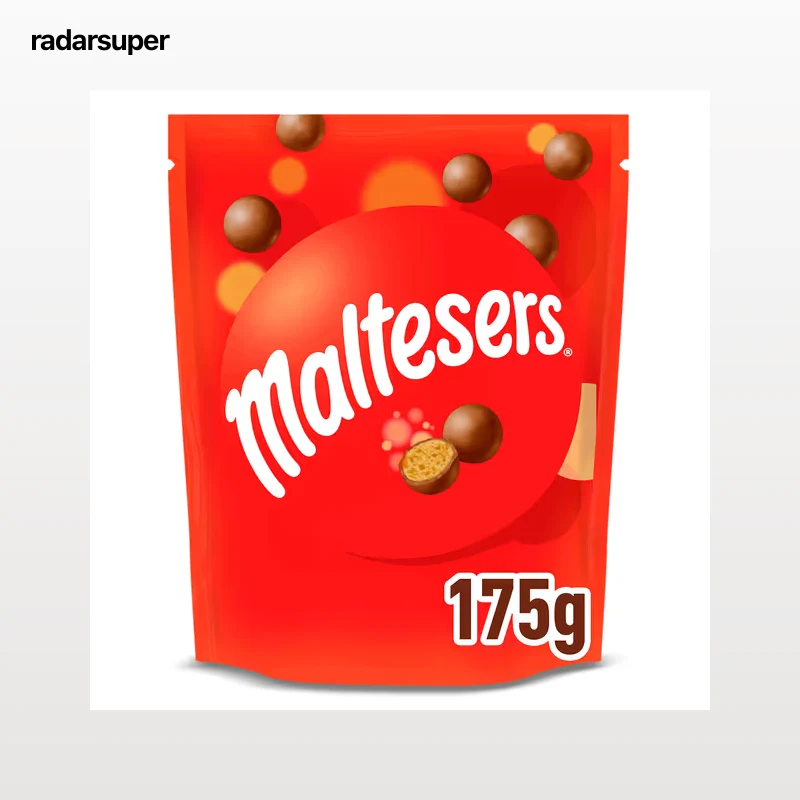 Bolitas de chocolate rellenas de leche malteada Maltesers 175 g