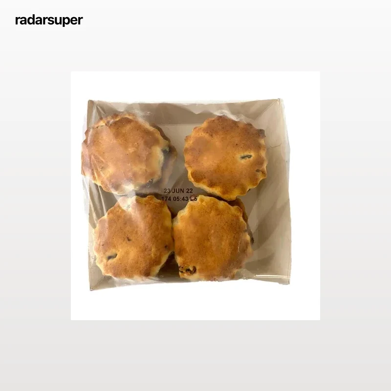 Bollos con pasas sultanas Haywood & Padget 500 g.