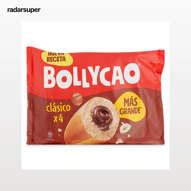 Bollos rellenos de cacao Bollycao 228 g