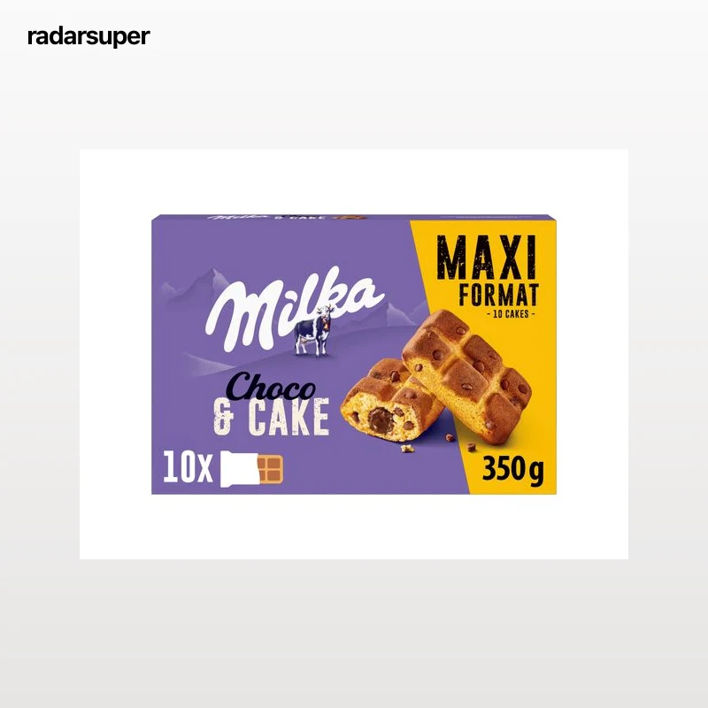 BOLO MILKA CAKE & CHOC 350G