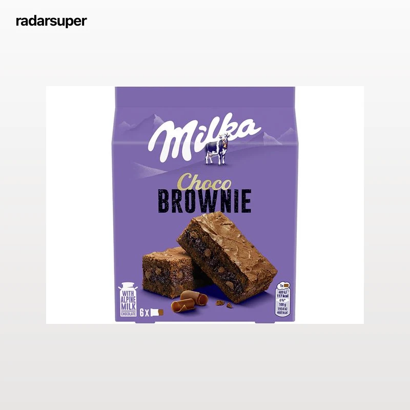 BOLO MILKA CHOCO BROWNIE 150G