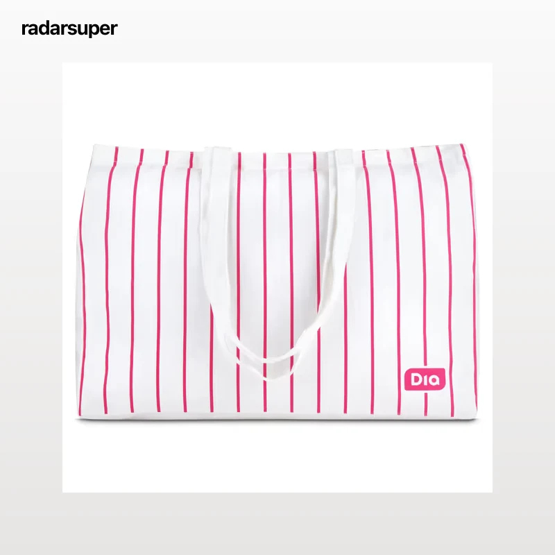 Bolsa de algodón rosa Dia