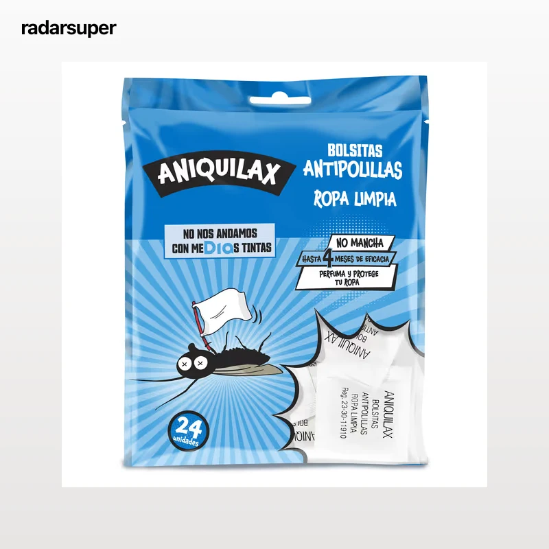 Bolsa antipolillas ropa limpia Dia Aniquilax 24 unidades