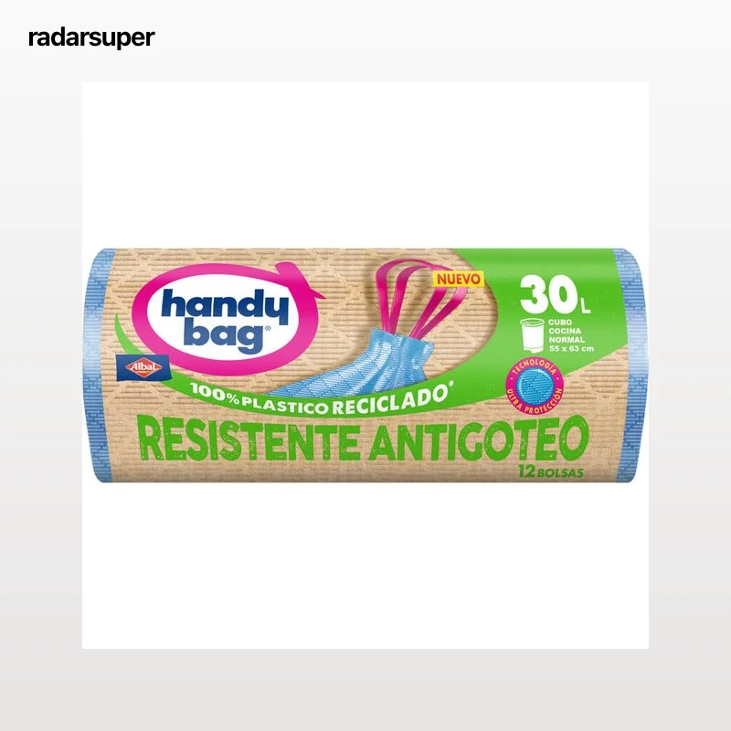 Bolsa de basura Handy Bag 12 uds. Antigoteo