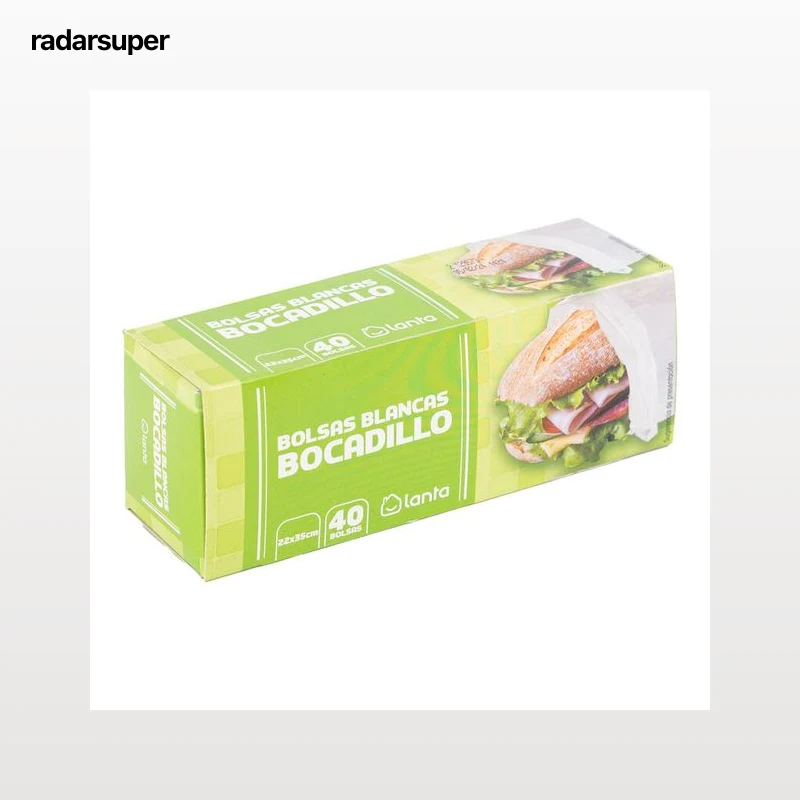 Bolsas para bocadillos Lanta 40 uds