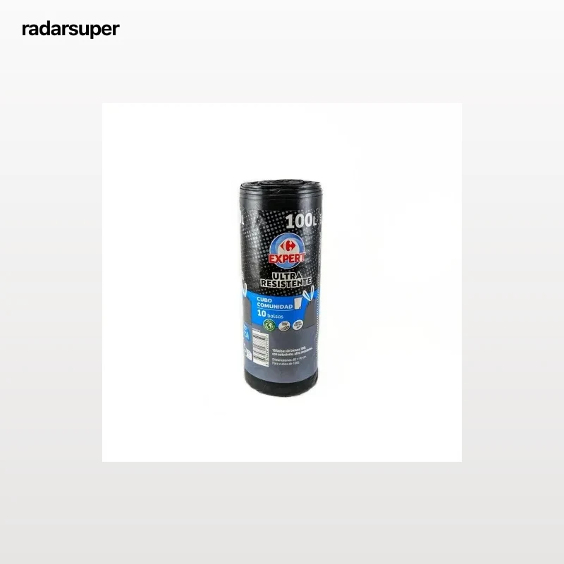 Bolsas de Basura Ultra Resistente CARREFOUR EXPERT 100L 10 ud