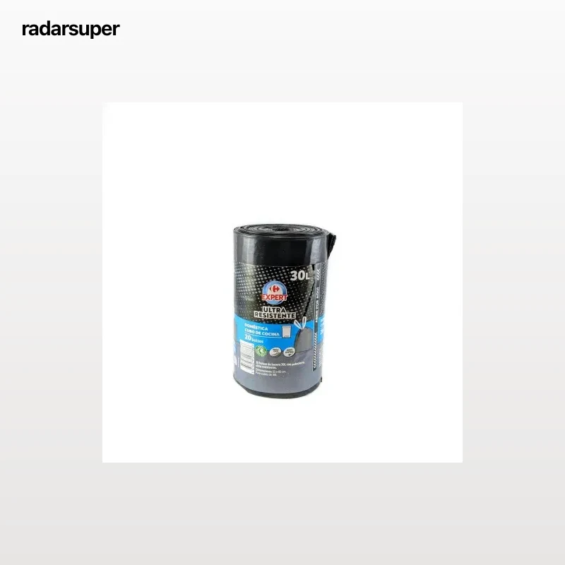 Bolsas de Basura Ultra Resistente CARREFOUR EXPERT 30L 20 ud