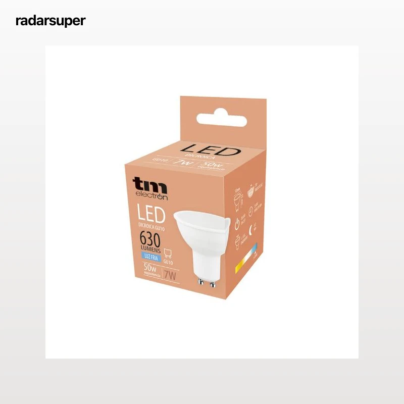 Bombilla Led Dicroica GU10 TM 7W Fría