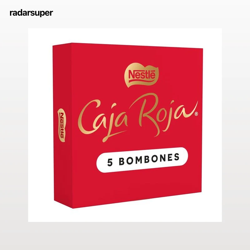 Bombones Caja Roja con 5 variedades Nestlé 43g
