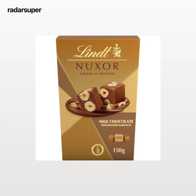 Bombones chocolate con leche Lindt Nuxor 150 g.