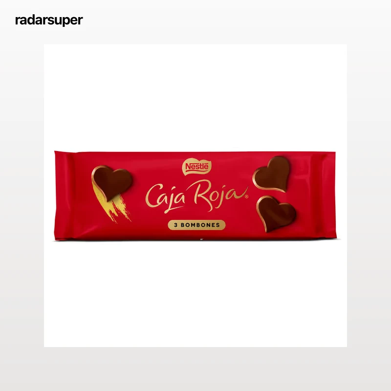 Bombones de chocolate cuore Nestlé Caja Roja 24 g