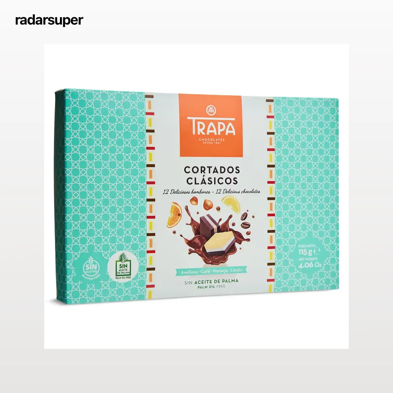 Bombones cortados clásicos Trapa 115 g