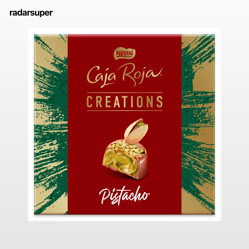 Bombones creations con pistacho Nestlé Caja Roja 112 g