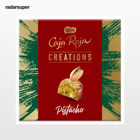 Bombones creations con pistacho Nestlé Caja Roja 112 g