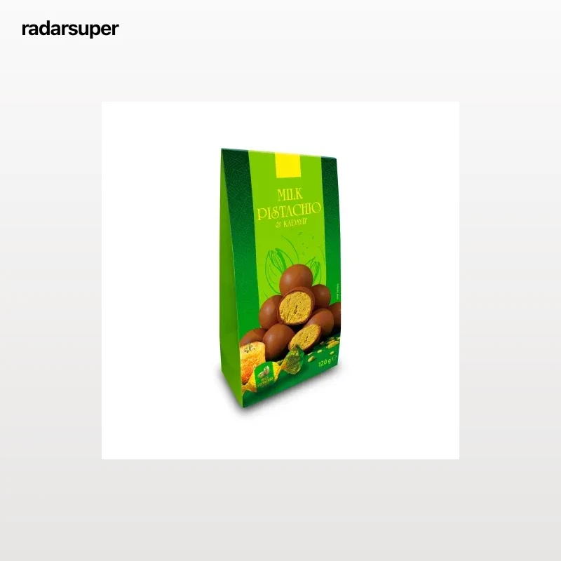 Bombones de chocolate con leche rellenos de crema estilo Dubai Millano 120 g.