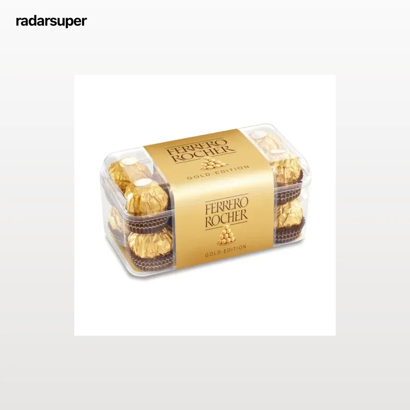 Bombones de chocolate y avellana Ferrero Rocher estuche 16 ud.