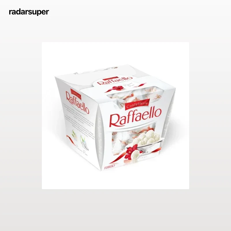 Bombones de coco y almendra Ferrero Raffaello estuche 15 ud.
