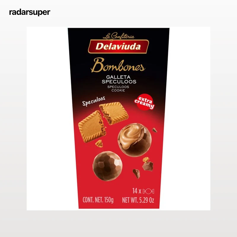 Bombones con galleta caramelizada Delaviuda 150g