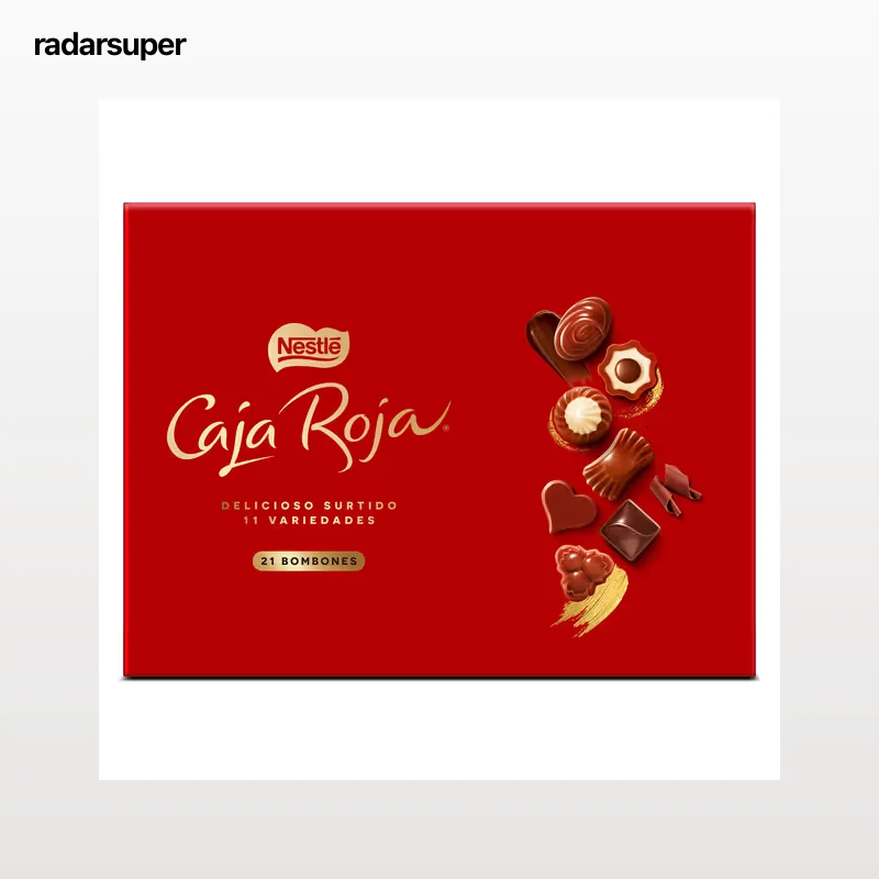 Bombones surtidos Nestlé Caja Roja 198 g
