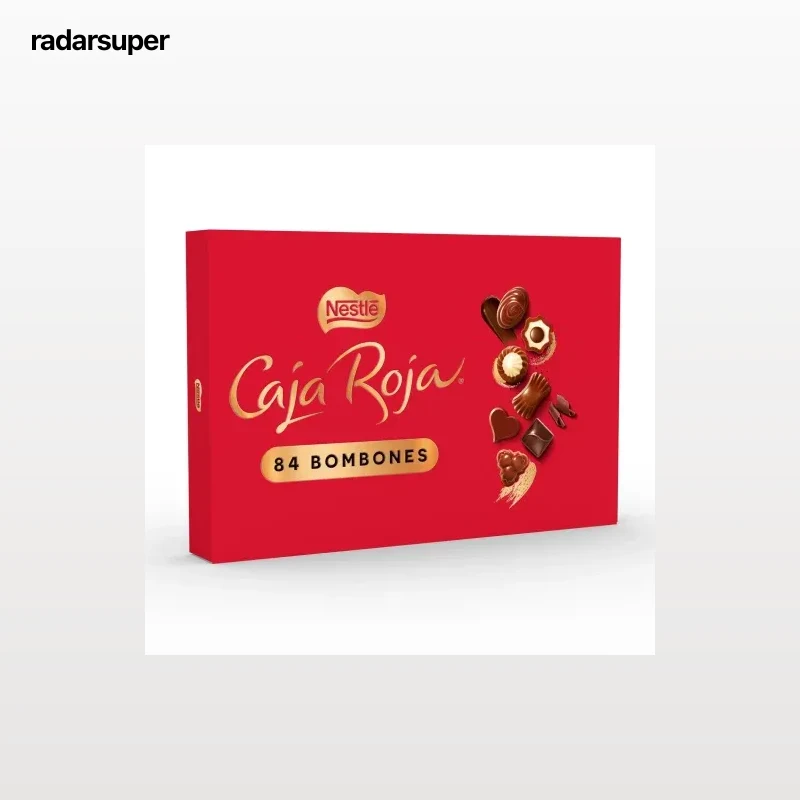 Bombones surtidos Nestlé Caja Roja estuche 84 ud.