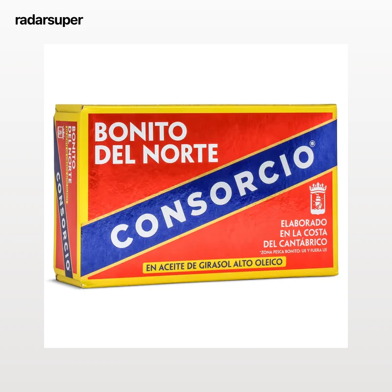 Bonito en aceite de girasol alto oleico Consorcio 80 g