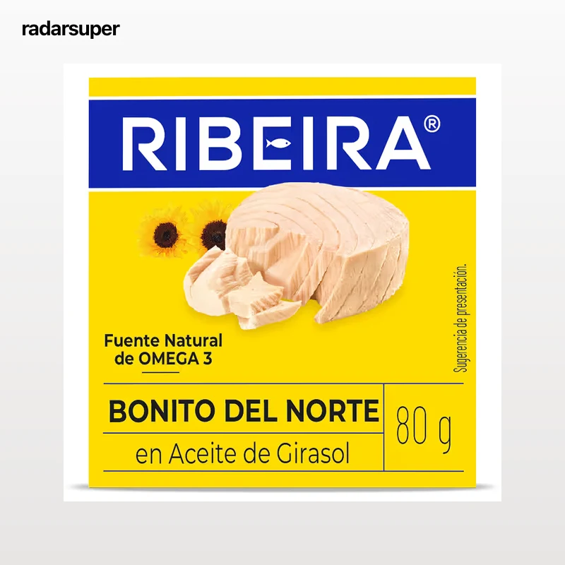 Bonito del Norte en aceite de girasol Ribeira 60 g