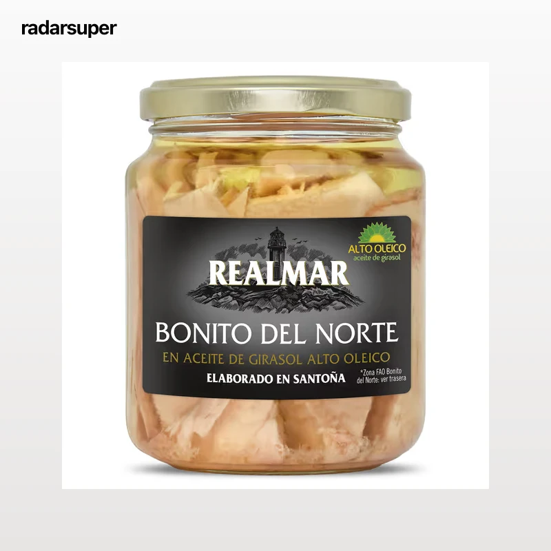 Bonito del Norte en aceite de girasol alto oleico Realmar 228 g