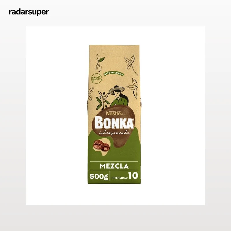 BONKA Café en grano mezcla intensa 500 g.