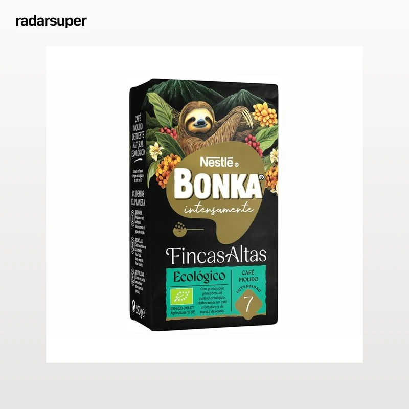 BONKA Cafè molido ecológico BONKA 220 g.