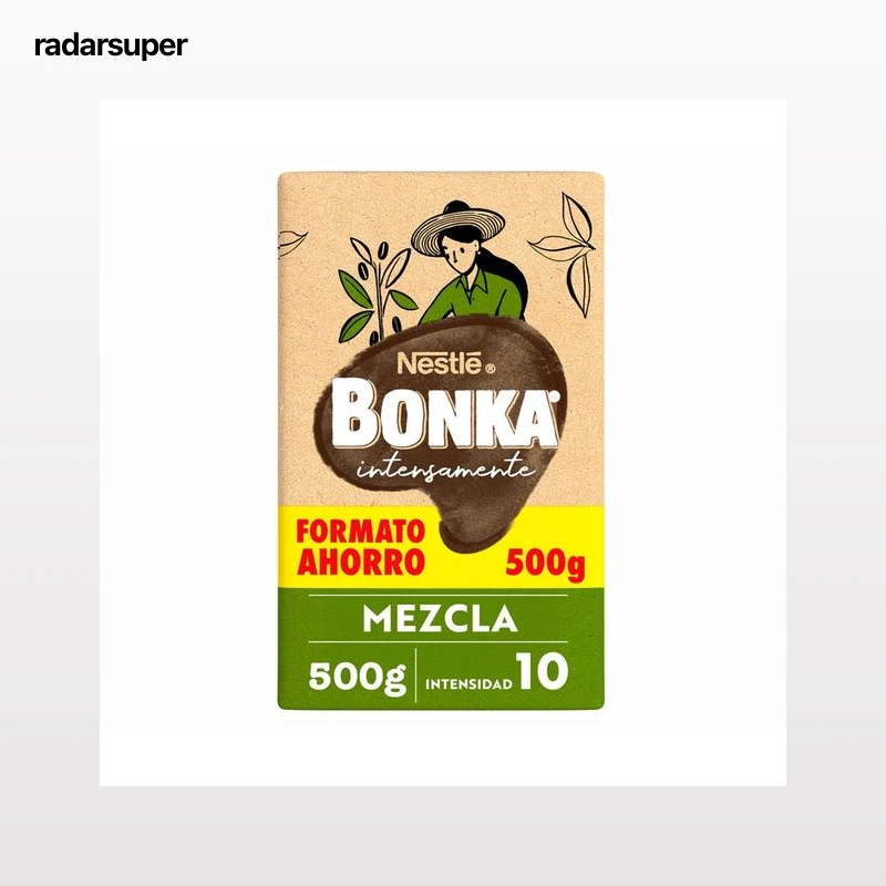 BONKA Cáfe molido mezcla del Trópico 500 g.