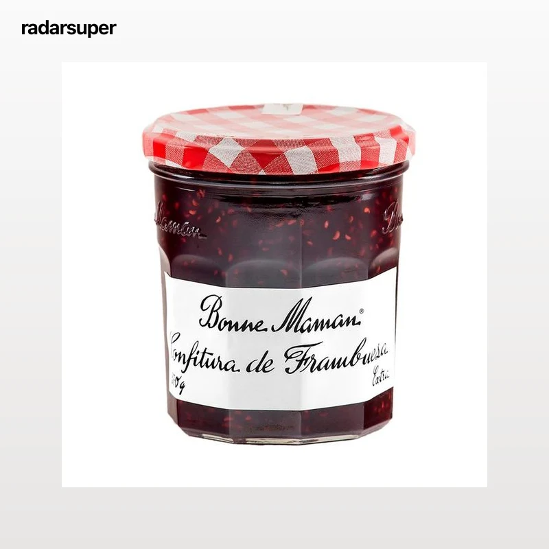 BONNE MAMAN Confitura de frambuesa sin gluten 370 gr.