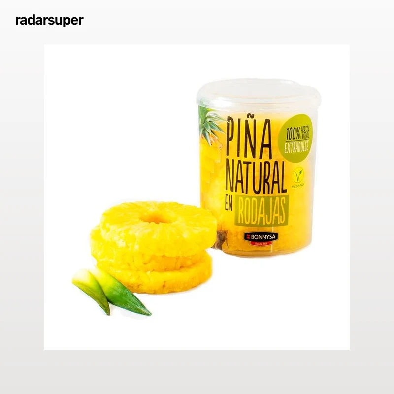 BONNYSA Bote piña en rodajas 500 g.