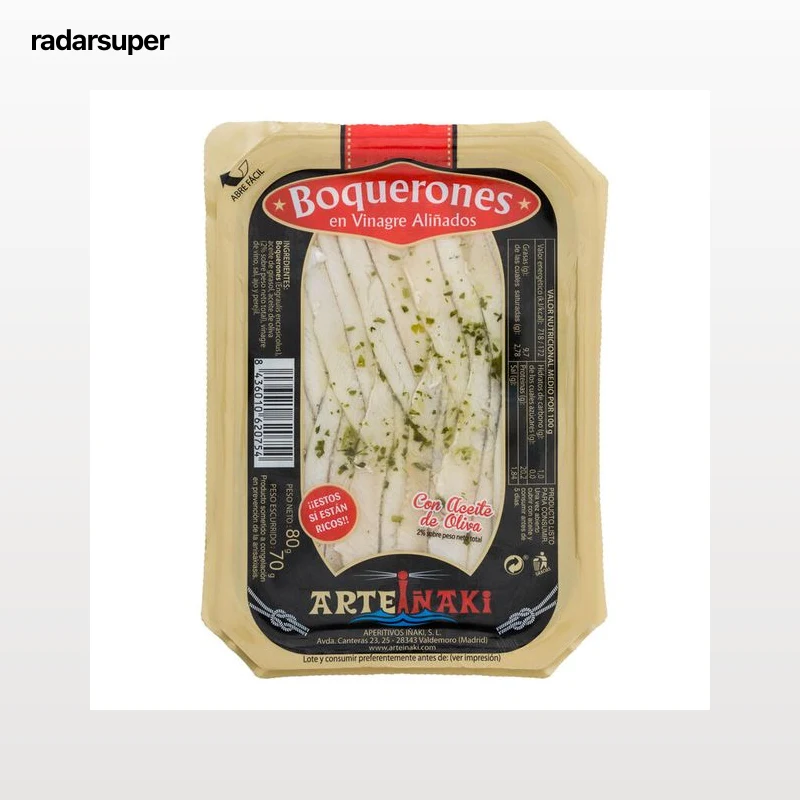 Boquerón aliñado en vinagre ArteIñaki 70g