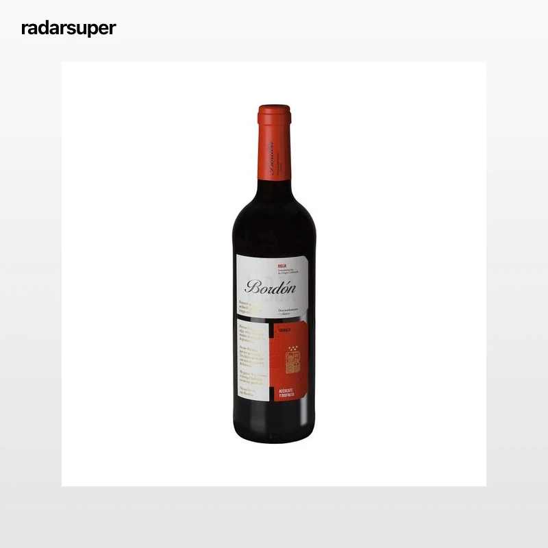 BORDON  Vino tinto crianza con D.O. Ca. Rioja botella de 75 cl.