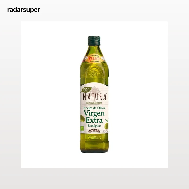 BORGES Aceite de oliva virgen extra ecológico botella 500 ml.