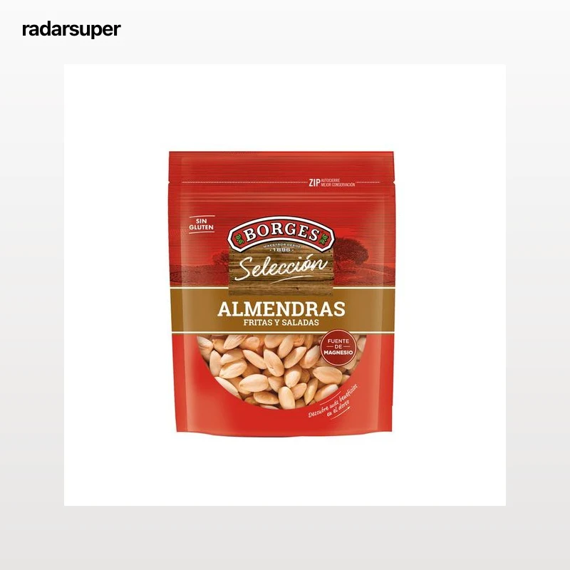 BORGES Almendras fritas y saladas 160g